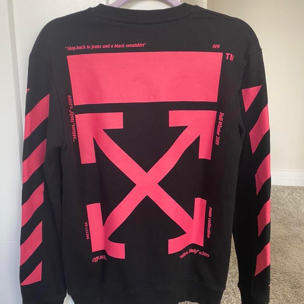 Off White Bart Simpson Sweatshirt